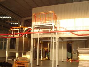 涂裝設(shè)備流水線