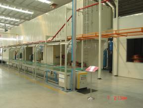 涂裝設(shè)備流水線